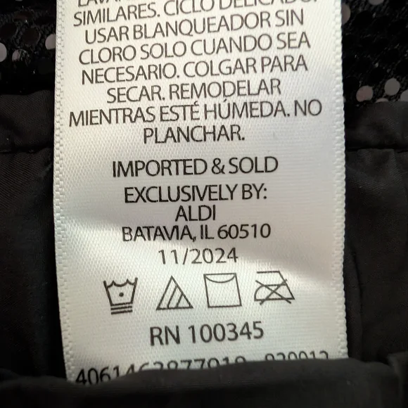 Black Sequin Maxi Skirt - Picture 11 of 11